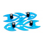 The Feser Company-Kit Anti-Vibrations pour Disques Durs - Silent Arrow BLEU