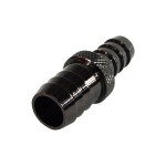 DocMicro-Double Connecteur M&eacute;tal Nickel&eacute; 10mm<->13mm - NOIR