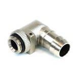 DocMicro-Embout Cannel&eacute; Coud&eacute; 1/4" avec Joint pour Tuyau 13mm Special High Flow