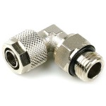 DocMicro-Embout M&eacute;tal Coud&eacute; 1/4" pour tuyau 8/11mm - Sp&eacute;cial Tygon