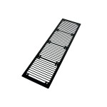 Phobya-Grille Stripes 4*120mm Noir