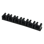 DocMicro-Connecteurs PVC &agrave; Coller pour Maintenir et Guider le Tuyau 13mm Externe (6 pi&egrave;ces)