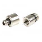 DocMicro-Kit Adaptateurs Entr&eacute;e / Sortie pour Pompe Eheim 1046 & Aquastream XT - Argent