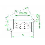 WaterCool-WaterBlock NorthBridge / Southbridge HeatKiller NSB-21