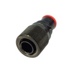 DocMicro-Raccord AutoBloquant HIGH-FLOW pour Tuyau 10/13mm NOIR - MALE