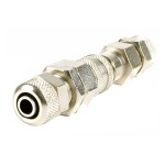 DocMicro-Raccord AutoBloquant pour tuyau 6/8mm Avec Passe-Cloison