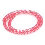 DocMicro-Ressort pour Tuyau 16mm ROUGE R&eacute;actif aux UV - 1 m&egrave;tre