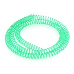 DocMicro-Ressort pour Tuyau 13mm VERT R&eacute;actif aux UV - 1 m&egrave;tre