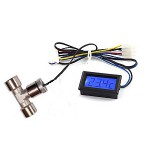 DocMicro-Sonde de Temp&eacute;rature en T Femelle/Femelle Filetage 1/4" + Afficheur LCD