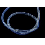 DocMicro-Tuyau PUR Semi-rigide Transparent / BLEU R&eacute;actif aux UV 10mm interne, 13mm externe (Au m&egrave;tre)