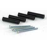DocMicro-Vis de Fixation Plexi Noir pour Radiateur DocMicro, Magicool & HWlabs