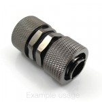 XSPC-Passe-Cloison 1/4" Noir