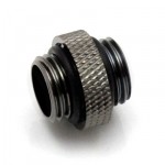 XSPC-Double Connecteur M&acirc;le / M&acirc;le 1/4" COURT - Noir / Nickel