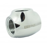 XSPC-Connecteur en T 1/4" - Argent