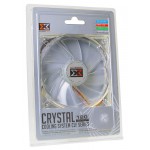XigMatek-Ventilateur 120mm CLF-F1254 Crystal LED Blanc