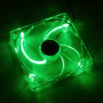 XigMatek-Ventilateur 140mm CLF-F1453 Crystal LED Vert