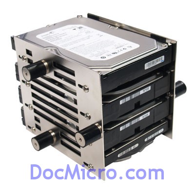 Scythe-Caoutchoucs Anti-Vibrations pour Disque Dur Hard Disk Stabilizer X4 - SCY-HDSX4