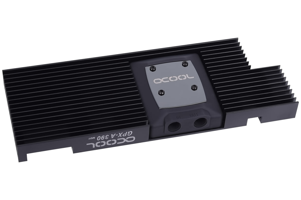Alphacool NexXxoS GPX - ATI R9 390 M01 - mit Backplate - Schwarz - WaKü