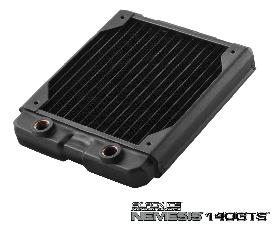 Black Ice Nemesis Radiator GTS 140 - Black - Hardware Labs - Radiators ...