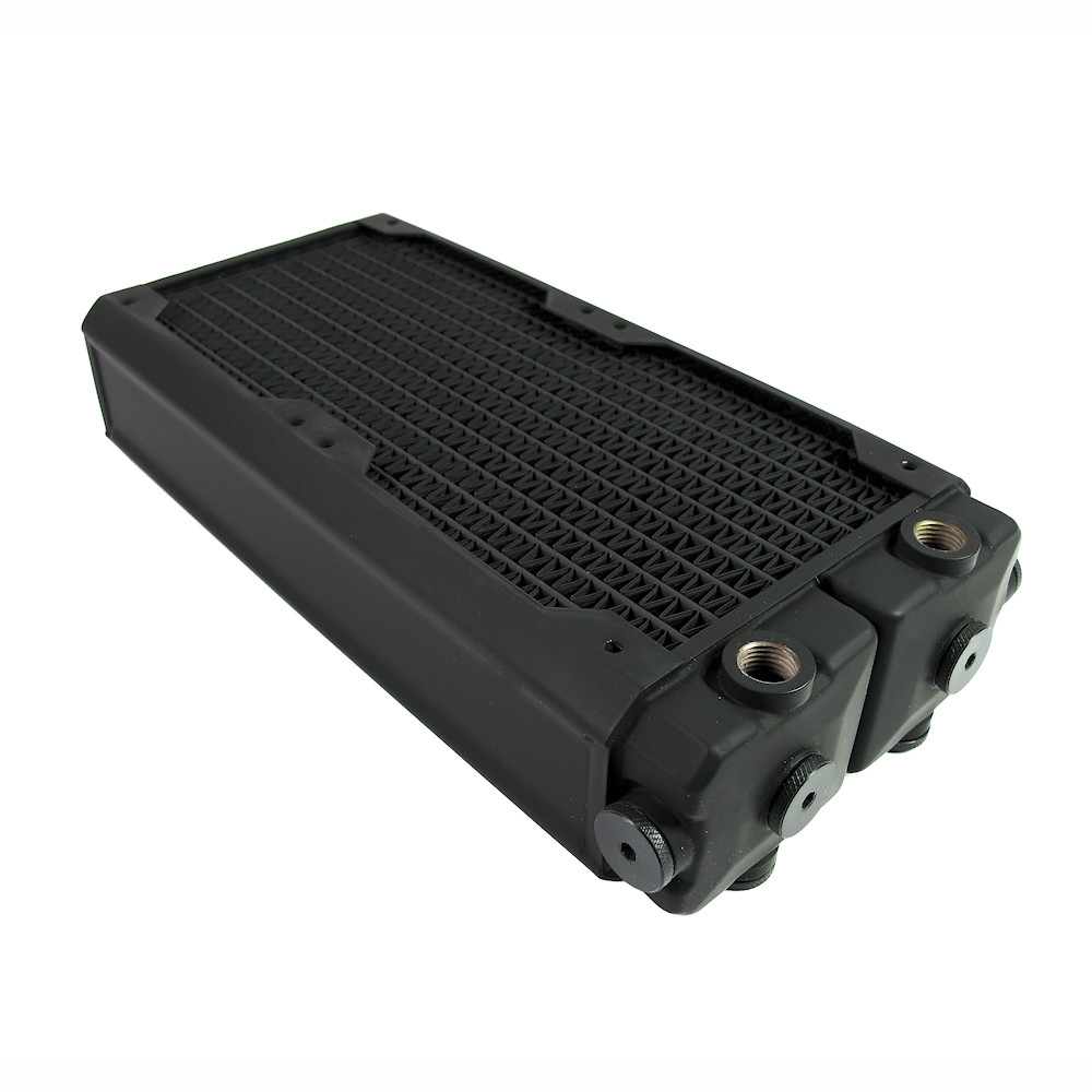 Black Ice SR2 Xtreme+ 240 MP Multi Port Radiator Black Carbon