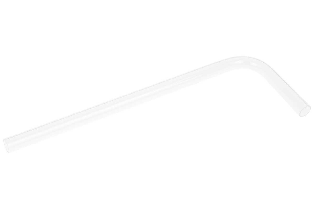 Tuyau Rigide 13/16mm Plexi Transparent HardTube Coudé 90° 10/30cm