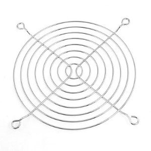 Grille De Protection Pour Ventilateur 60x60 Mm En Métal Chromé - Pour Boîtier PC, Neuf