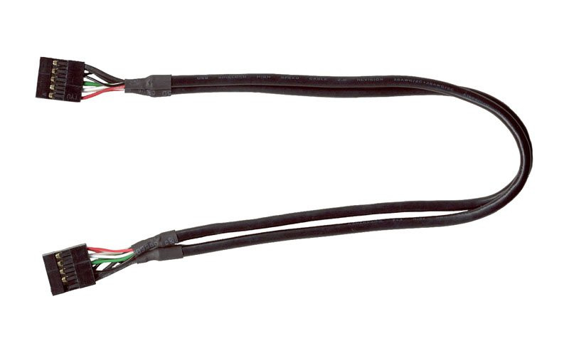 Câble Interne USB 45cm (2 câbles de 2 connecteurs 4 broches) DocMicro