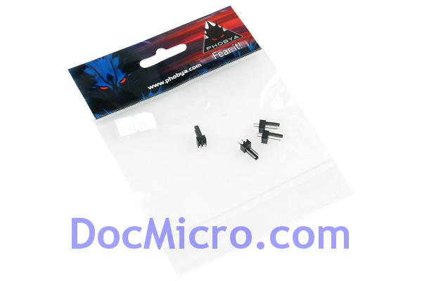 Duplicator câble 3 broches d'alimentation de ventilateur de PCB 1