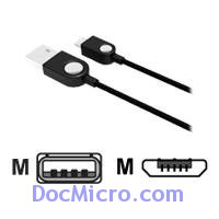 Interrupteur USB vers Micro USB 1.5m