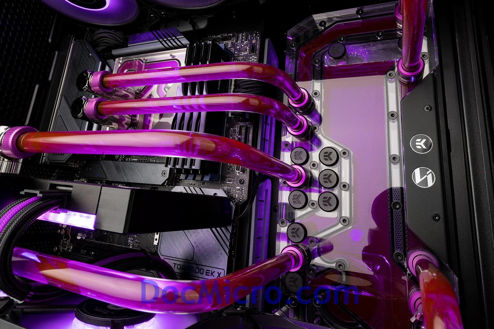 EK-Mana G2 PC-O11D EVO D5 D-RGB Distribution Plate - EK Water