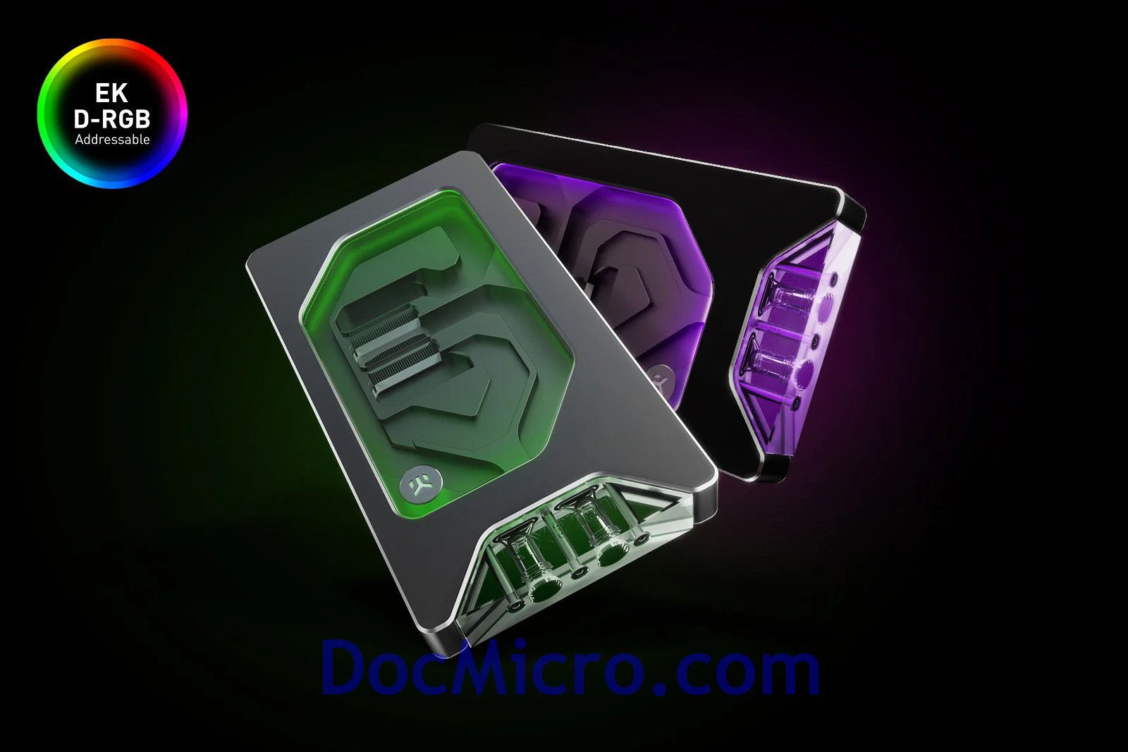EK-QUANTUM VECTOR FE RTX 3070 BACKPLATE NERA - Piastra Posteriore In Alluminio Per Schede Video Founders Edition