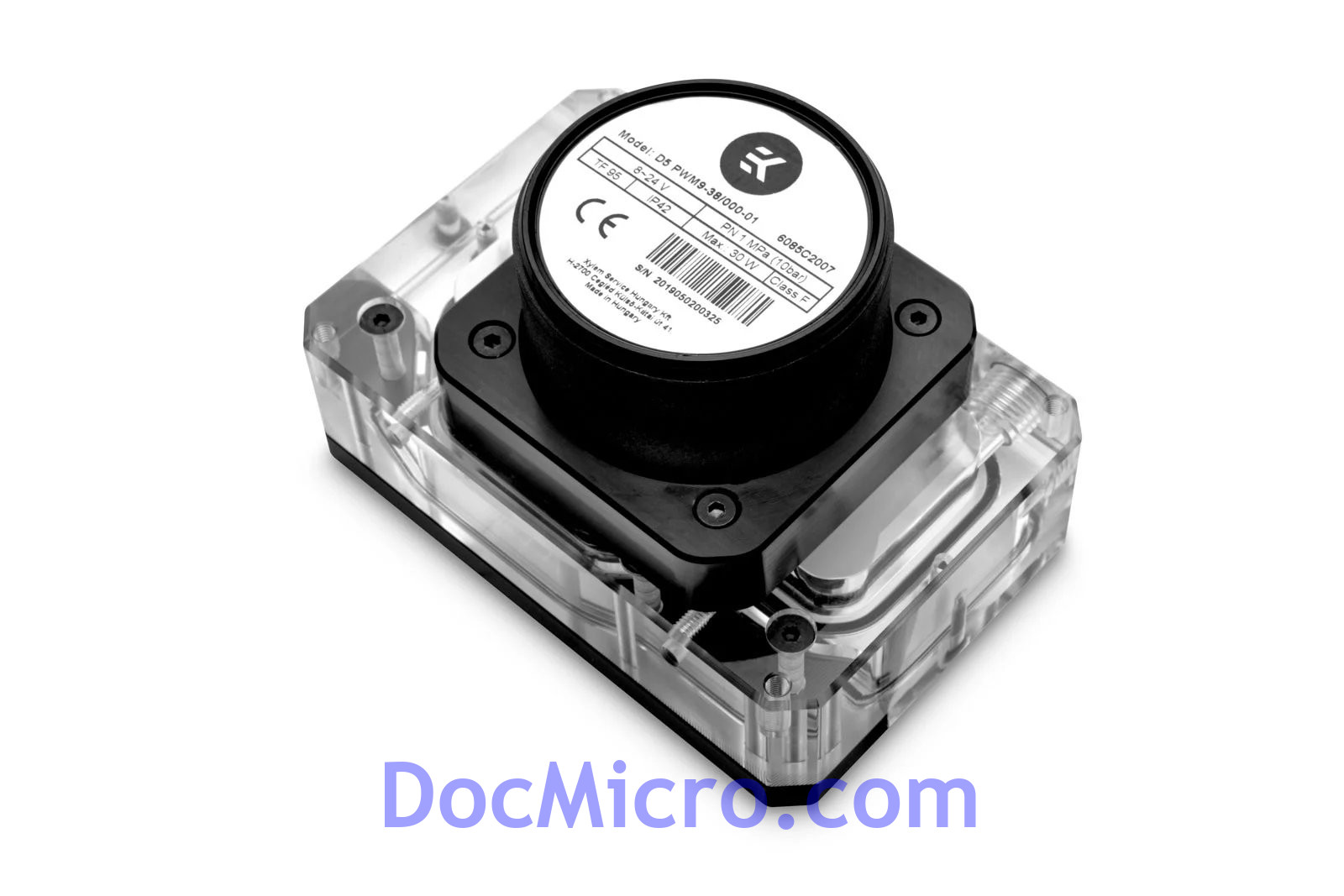 EK-Quantum Kinetic FLT 80 D5 PWM D-RGB - Plexi - EK Water Blocks 