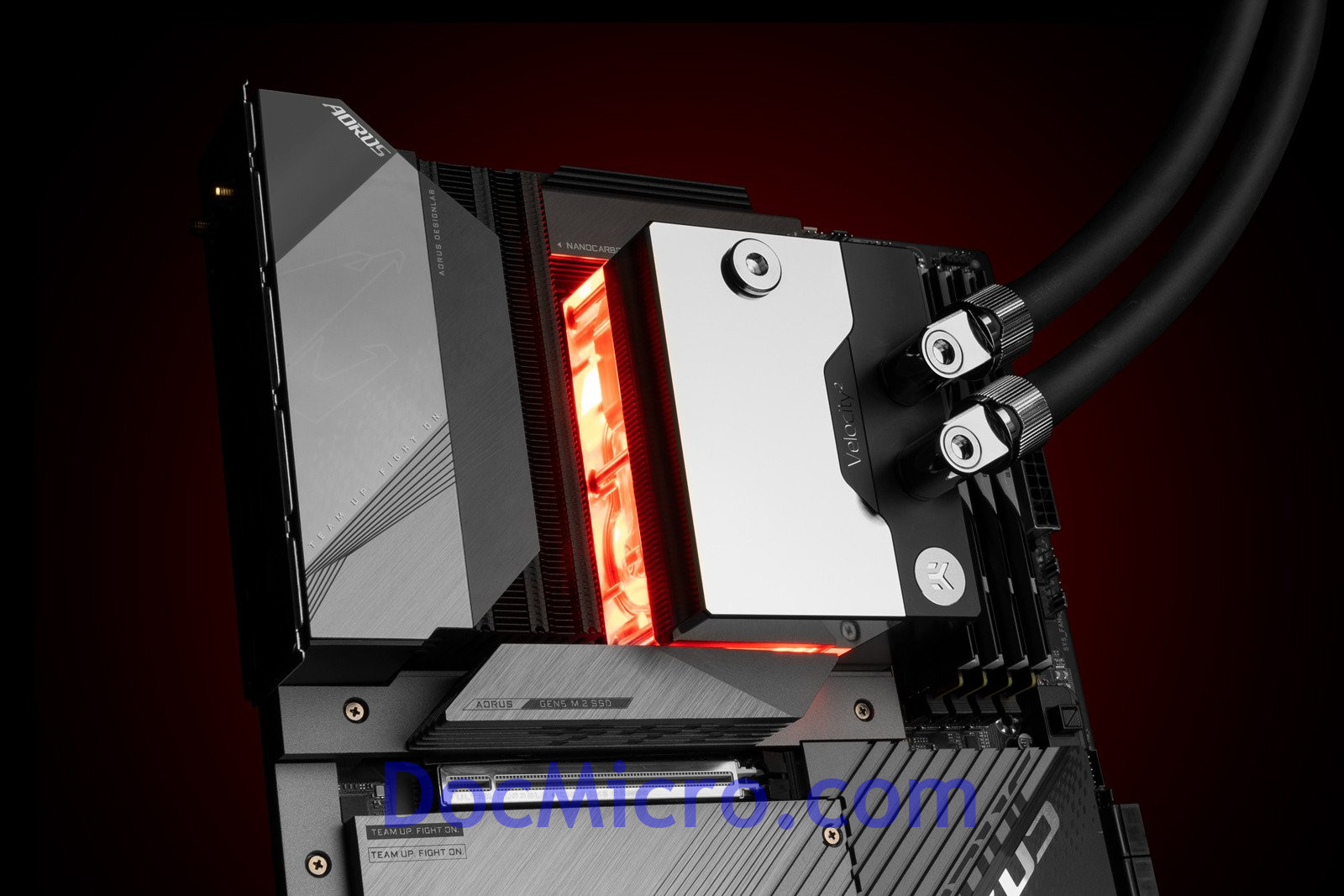 EK-Quantum Velocity² DDC 4.2 PWM D-RGB - AM5 Nickel + Plexi - EK 