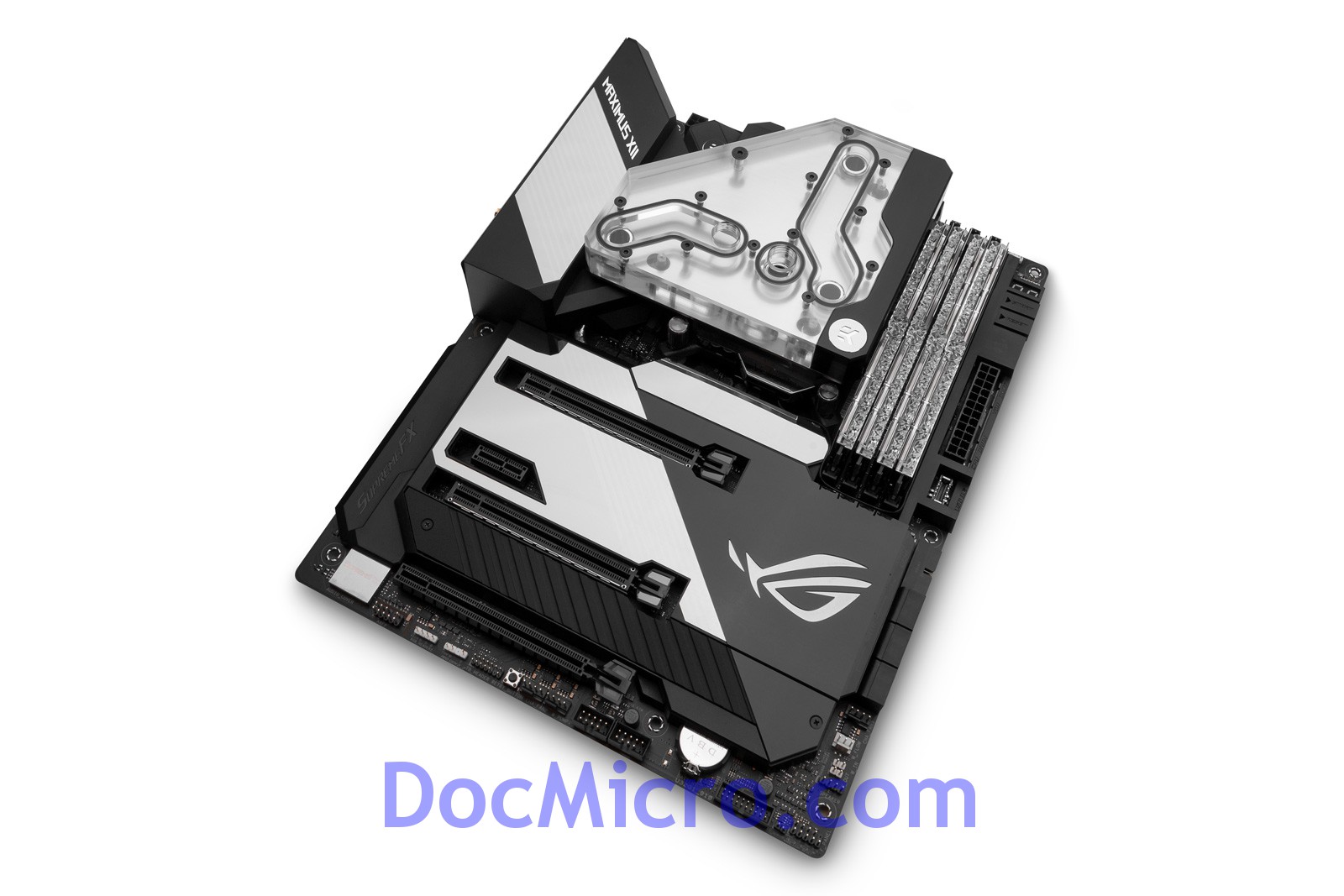 EK-Quantum Momentum VRM Bridge ROG Maximus XII Formula D-RGB - Acrilico - Water Cooling