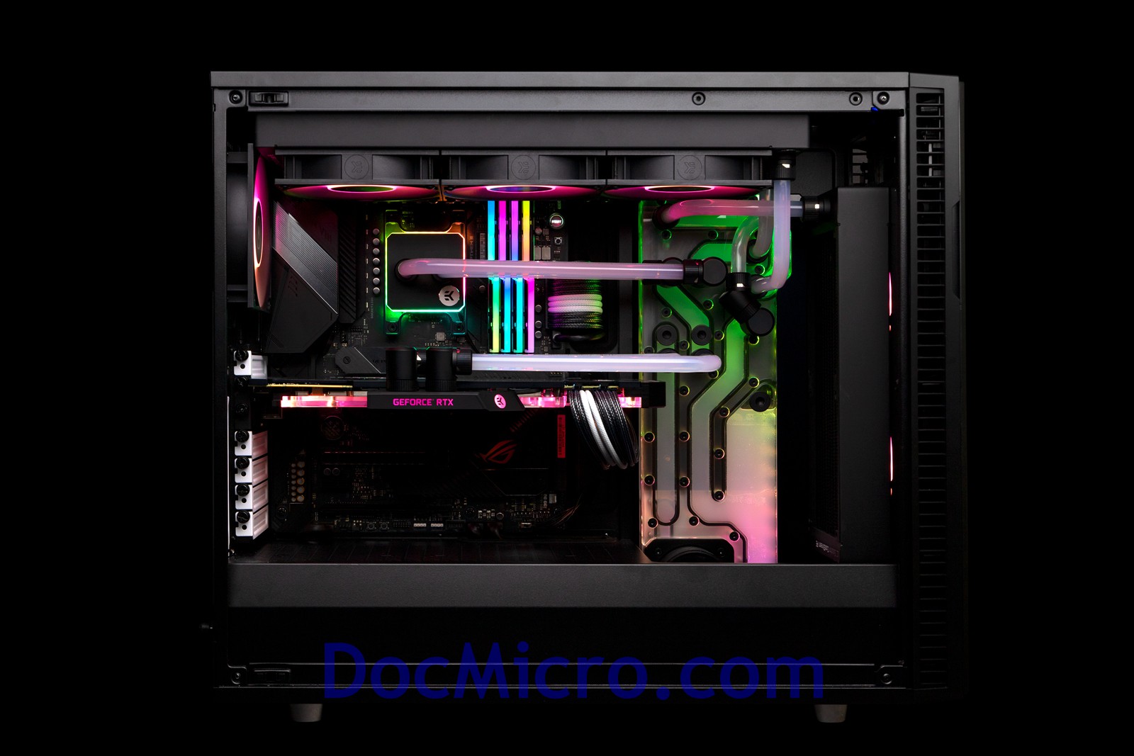 EK-Quantum Reflection Fractal ATX D5 PWM D-RGB - Plexi - EK Water 
