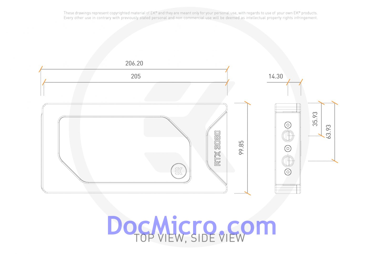 EK-Quantum Vector FE RTX 3080 D-RGB - Black Special Edition - EK 