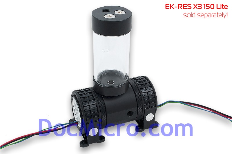 EK-XTOP Revo Dual PWM Serial - (incl. 2x pump) - EK Water Blocks - Reservoirs & Pumps - Pumps - Tops for Laing D5