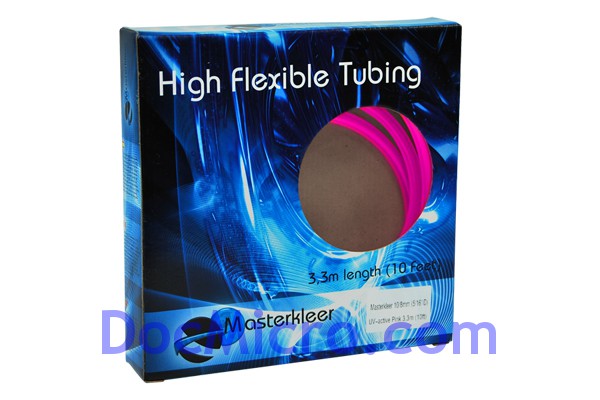 Tuyau High Flex BLEU Réactif aux UV 8mm interne, 10mm externe (Au mètre)