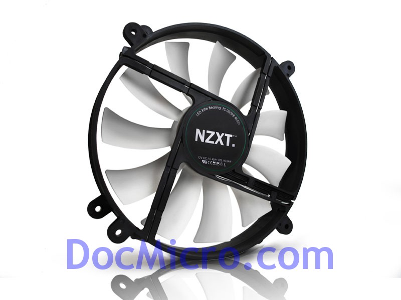 Ventilateur 200mm Enthusiast Fan FS-200 LED BLEU - NZXT - Radiateurs &  Ventilateurs - Ventilateurs Boîtiers - Autres