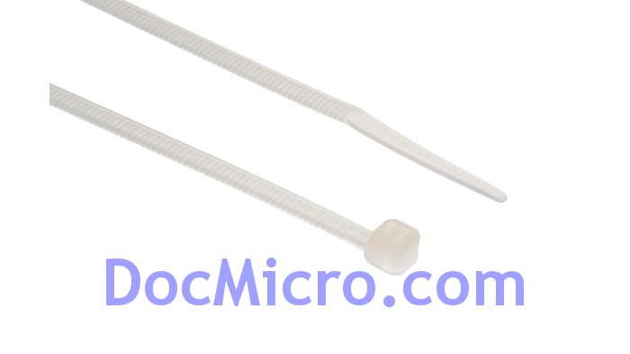 Lot De 20 Serre-câbles En Plastique Blanc Uxcell - Pour Câbles De 1,5 à 2 Cm - Neuf